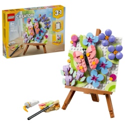 LEGO CREATOR TABLOU DECORATIV CU ARTA FLORALA 31390 - Img 2