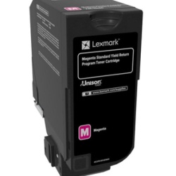 LEXMARK 74C2SM0 MAGENTA TONER - Img 3