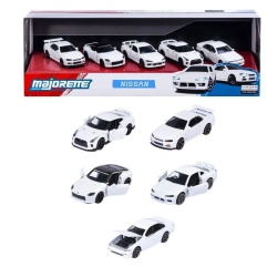 MAJORETTE SET 5 MASINUTE METALICE NISSAN SCARA 1 LA 64 - Img 3