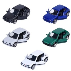 MAJORETTE SET 5 MASINUTE METALICE PEUGEOT 205 GTI SCARA 1 LA 64 - Img 2