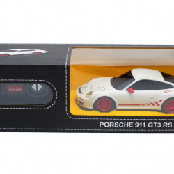 MASINA CU TELECOMANDA PORSCHE GT3 RS ALB CU SCARA 1 LA 24 - Img 2