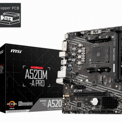 MB AMD MSI AM4 A520M-A PRO - Img 3