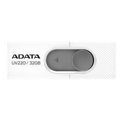 Memorie USB ADATA UV220, 32GB, USB 2.0, Alb/Gri - Img 4