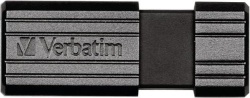 MEMORIE USB VERBATIM PINSTRIPE 8GB USB 2.0 NEGRU "49062" (TIMBRU VERDE 0.03 LEI)