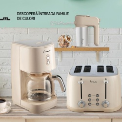 Mixer de mana FRAM FHM-400CR, 400W, 6 viteze + Turbo, Crem - Img 6
