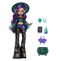 MONSTER HIGH VRAJA LUNII PAPUSA WILLOW THORNE CU ACCESORII - Img 2