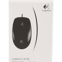 Mouse Logitech B100 USB, negru - Img 11