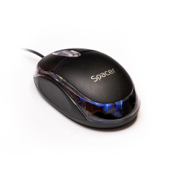 Mouse optic Spacer SPMO-080, 800 DPI, USB, Black