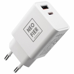 NeoFier 20W Dual Port USB-C/USB-A