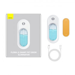 Neutralizator de mirosuri de animale Baseus Flora J1 alb (ACFJ000002) - Img 4