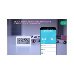 Nous E6 smart Tuya Zigbee wireless temperature and humidity sensor with LCD display - Img 3