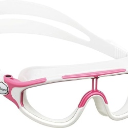 Ochelari de Înot pentru Copii CRESSI Baloo, Protecție UV și Lentile Anti-Aburire din Policarbonat, Catarame Micrometrice, Include Cutie de Protecție, pentru Vârsta 3-6 Ani