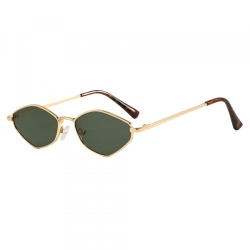 Ochelari De Soare Dama Techsuit 6206, Aurii Verzi