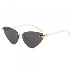 Ochelari De Soare Dama Techsuit S099, Aurii Negri