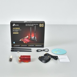 Placa de retea wireless TP-Link Archer TX3000E, WiFi 6, Dual-Band, antena externa - Img 6