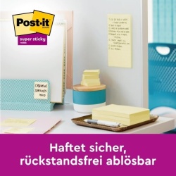 Post-it 12 Blocuri Autocolante 90 File/Bloc 47x47mm Galbene - Img 4