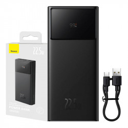 Powerbank Baseus Star-Lord 20000mAh, 2xUSB, USB-C, 22,5W (negru)
