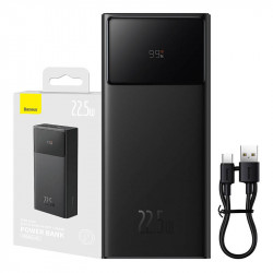 Powerbank Baseus Star-Lord 30000mAh, USB, USB-C, 22,5 W (negru)