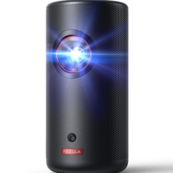 Proiector video Anker Nebula Capsule 3 Laser (GTV), 1080p, Negru