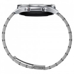 Protectie din aluminiu Spigen Chrono Shield silver pentru Samsung Galaxy Watch 3 45mm negru - Img 7