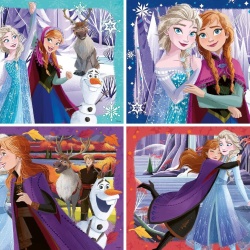 PUZZLE DISNEY FROZEN 4X100 - Img 2