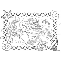 Puzzle, Lisciani, Ariel, Puzzle cu doua fete 250 piese - Img 2