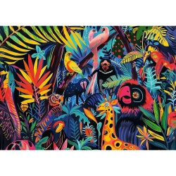 PUZZLE TREFL 1000 COLECTIA SUA IN JUNGLA POSTER INCLUS - Img 2