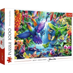 PUZZLE TREFL 1000 COLIBRI TROPICALI