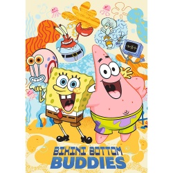 PUZZLE TREFL 1000 PREMIUM PLUS SPONGEBOB SQUAREPANTS - Img 2