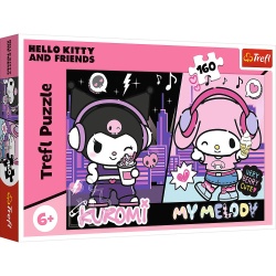 PUZZLE TREFL 160 HELLO KITTY SI PRIETENII