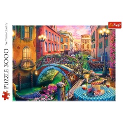 PUZZLE TREFL 3000 O SEARA LA VENETIA - Img 3