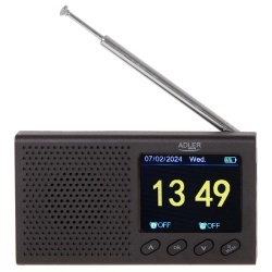 RADIO PORTABIL CU CEAS AD 1198 ADLER - Img 7