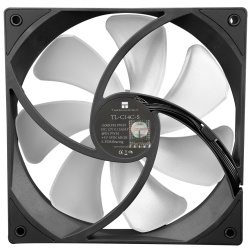 REGIGILAT - Ventilator Thermalright, 140mm, 1500 RPM, S-FDB Bearing, 75.8 cfm, LED ARGB, 4pin PWM, negru, "TL-C14C-S" (timbru verde 0.18lei) - Img 3