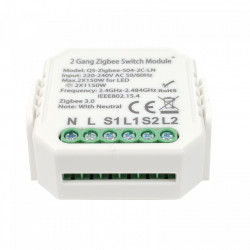 Releu SmartWise Smart Zigbee 230V cu 2 cai, compatibil atat cu eWeLink, cat si cu Tuya / SmartLife - Img 6