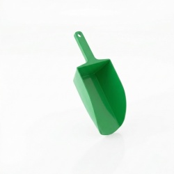 Scafă Universală din Plastic , 1KG, Ergonomică – Ideală pentru Cafea, Cereale, Făină sau Hrana Animalelor, Verde - Img 3