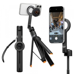 Selfie Stick Bluetooth Spigen S582W, Universal, Negru AMP11372