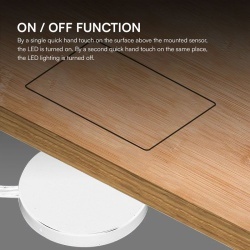 SENZOR SMART TOUCH DIMABIL PENTRU BANDA LED - ALB - Img 7