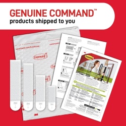 Set 10 Perechi Benzi Adezive pentru Tablouri Grele Command 3M XL (20 Benzi), Fixare Fără Găurire Până la 9 kg, Îndepărtare Fără Urme, Albe - Img 11