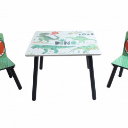 Set 2 scaune +birou Dinozauri