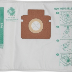 Set 4 Saci Originali din Microfibră Anti-Miros Hoover H90 XL / H91 cu Cărbune Activ pentru Aspirator - Img 2