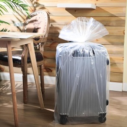 Set 4 Saci Uriași Transparenți din Plastic pentru Depozitare și Mutare Mobilier 90 x 120 cm, Pungi Mari Impermeabile și Anti-Praf din Polietilenă Rezistentă cu Coliere de Strângere (Zip Ties) Incluse, pentru Scaune, Valize, Pilote și Textile - Img 4