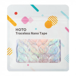 Set de banda adeziva invizibile HOTO QWNMJD002 (cerc)
