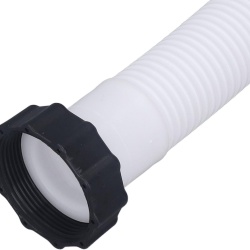 Set Furtun de Schimb cu Piuliță pentru Pompa de Piscină , Diametru 1.5 Inch (3.8 cm), Lungime 0.4 m, Alb - Img 4