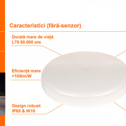 SF SLIM SQ 200 P 19W 840 IP65 EUE LEDV - Img 3
