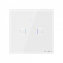 Smart Switch WiFi Sonoff T0 EU 2C (2 canale)