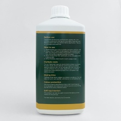 Soluție Restaurare și Revitalizare Culoare Decapotabilă Renovo Soft Top Reviver, Negru (500 ml), pentru Pavilioane Textile, Mohair și Prelate Nautice - Img 4
