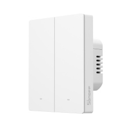 SONOFF SwitchMan M5 Zigbee smart wall switch, 2-gang, modular version, white (ZBM5-2C-80W) - Img 2