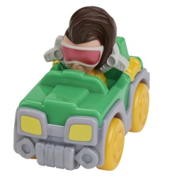 SPIDEY SI PRIETENII LUI UIMITORI MARVEL SUPER ROLLERS SET FIGURINA DOC OCK CU VEHICUL 5.5CM - Img 2