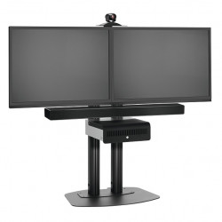 Stand TV fix Vogel's pentru podea SidebySide (Negru sau Gri)