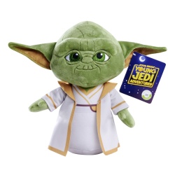 STAR WARS PLUS DISNEY YOUNG JEDI ADVENTURES YODA MASTER 22CM